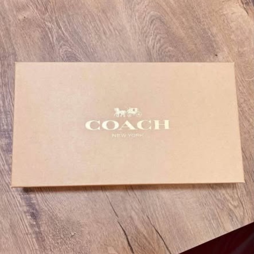 Coach Signature Canvas Gold/Walnut/Black Mini Teri Shoulder Bag - Picture 6 of 14